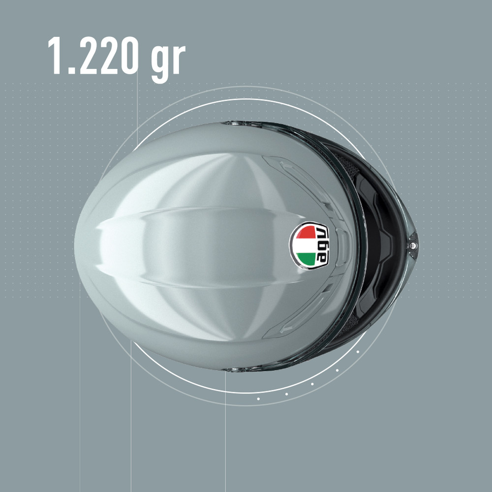 Шлем AGV K6 вес
