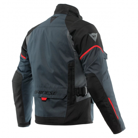 Мотокуртка DAINESE TEMPEST 3 D-DRY EBONY/BLACK/LAVA-RED_1
