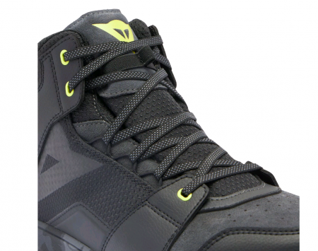Мотоботы DAINESE SUBURB D-WP SHOES BLACK/WHITE/RED-LAVA BLACK/CAMO/ACID YELLOW_4