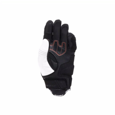 Мотоперчатки женские DAINESE REACTO CARBON SHORT WMN BLACK/WHITE/RED-FLUO_4