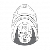 Подушки щек для шлема AGV SPORTMODULAR (XXL)
