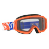 Очки подростковые SCOTT Primal YOUTH orange clear   