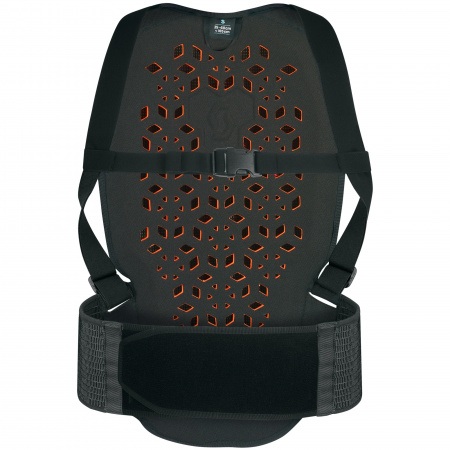 Защита спины детская SCOTT AirFlex Jr Back Protector black/grey_1