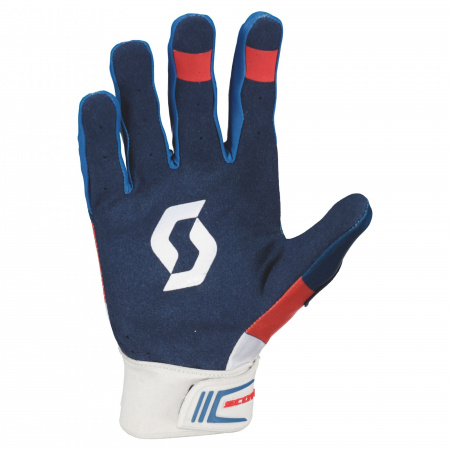 Перчатки SCOTT 450 Angled blue/red_1