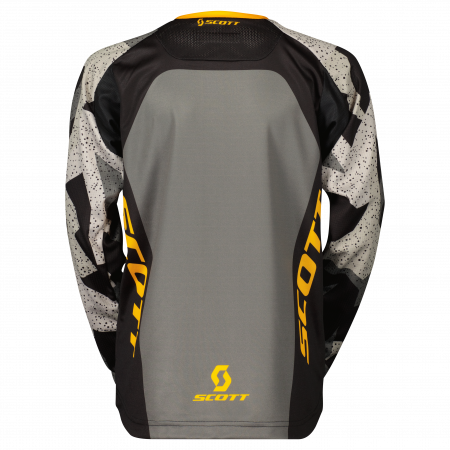 Джерси SCOTT 350 Camo Junior black/yellow_1