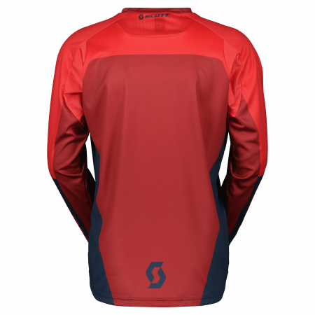 Джерси SCOTT Evo Track dark blue/neon red_1