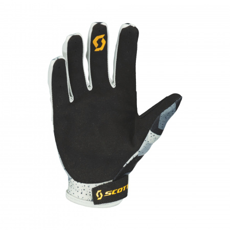Перчатки детские SCOTT 350 Fury Evo Junior camo grey/yellow_1